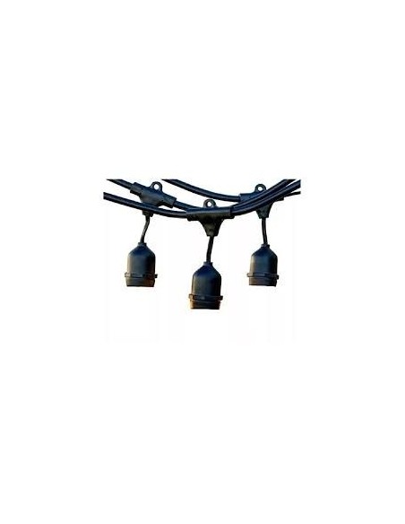 Interelec 403158 Guirnalda Ip65 15.0mts 30 Portalamparas (2 X 1.0)