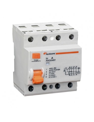 Roker Rxd0463 Diferencial Din 4 X 63a...
